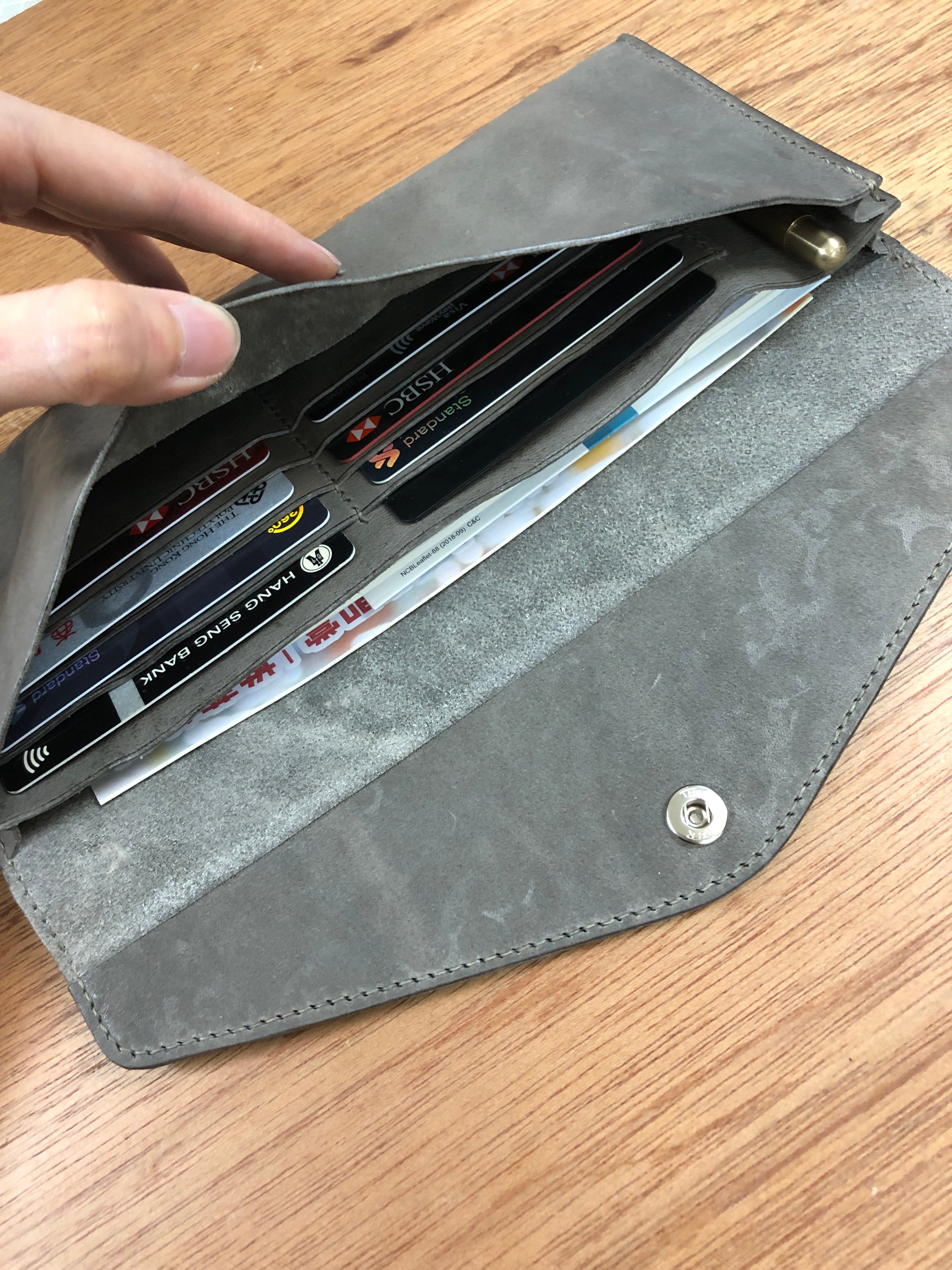 Long wallet (Cheque Book size) 支票簿長銀包