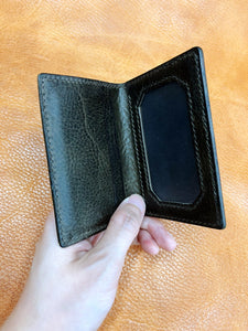 Mini Slim Wallet (with special shape photo slot) 對頁式相片格迷你銀包