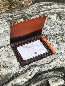 Slim wallet (with photo slot) 迷你對頁式相片格銀包