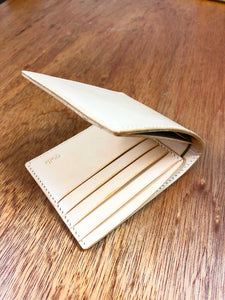 Bi-fold short wallet (with photo slot) 對頁式相片格銀包