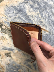 Slim wallet with zipper 輕巧拉鍊銀包